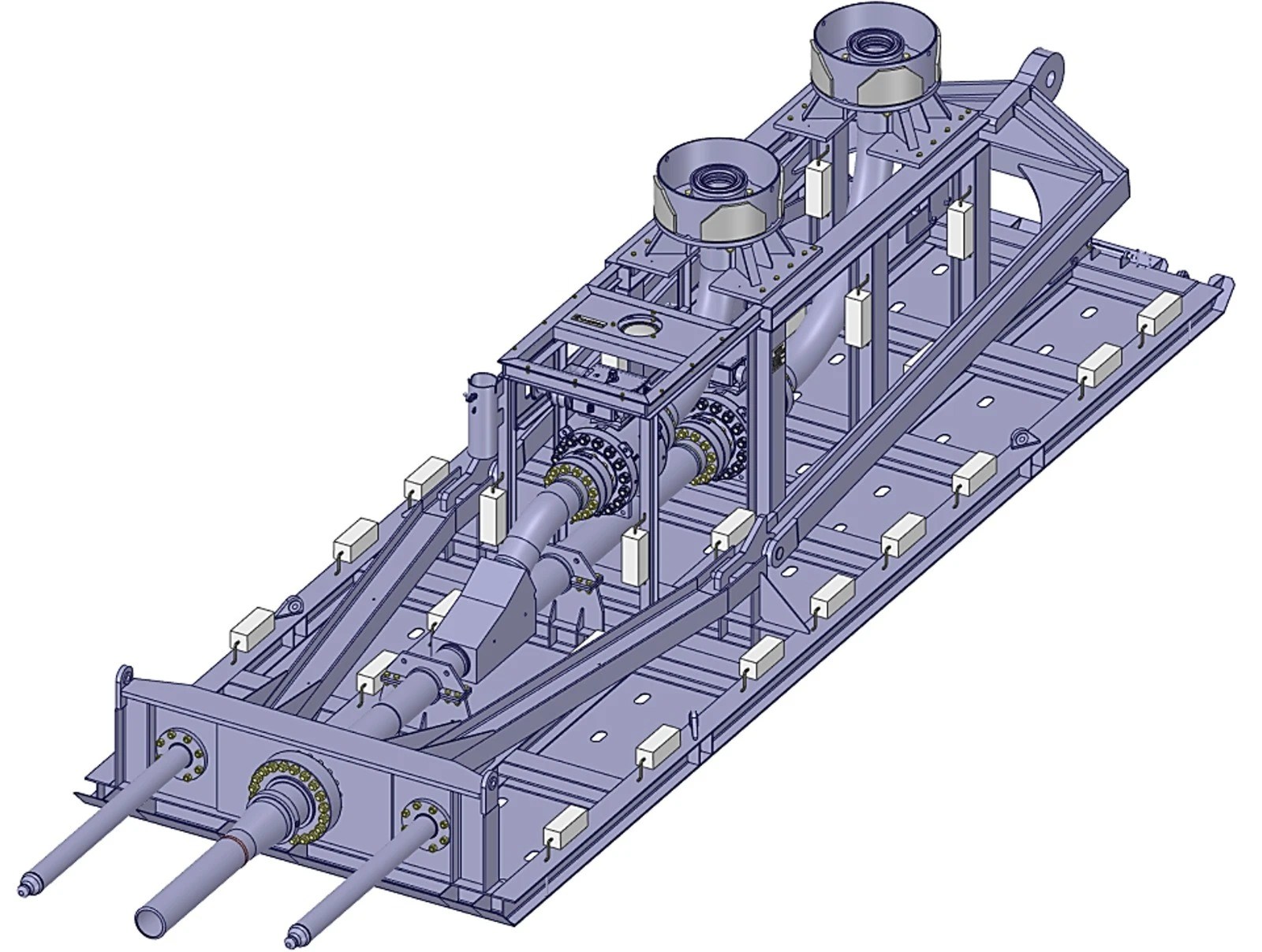 Modelo 3D de um PLET
